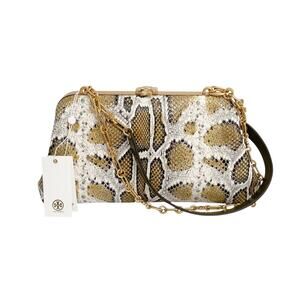 TORY BURCH Cleo Embossed Bag in Bumblebee